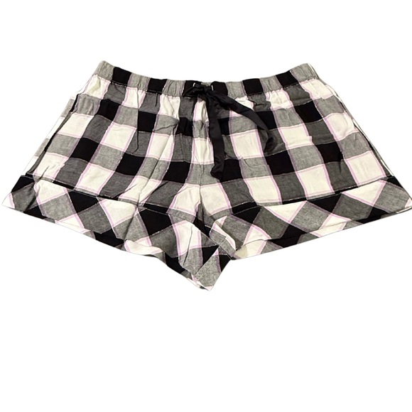 Victoria’s Secret - Cotton Modal Flannel Blend - Shirt & Bike Shorts PJ’s Set - Picture 10 of 16